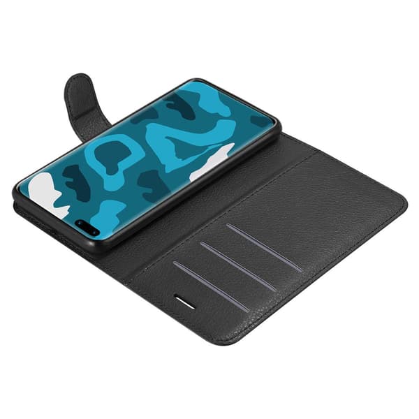 Deksel til Huawei P40 PRO / P40 PRO+ Lommebokdeksel med magnetisk lukking, stativfunksjon og kortlomme