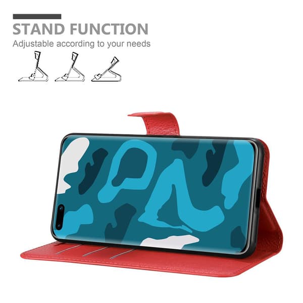 Pungetui Huawei P40 PRO / P40 PRO+ Cover Case (Rød)