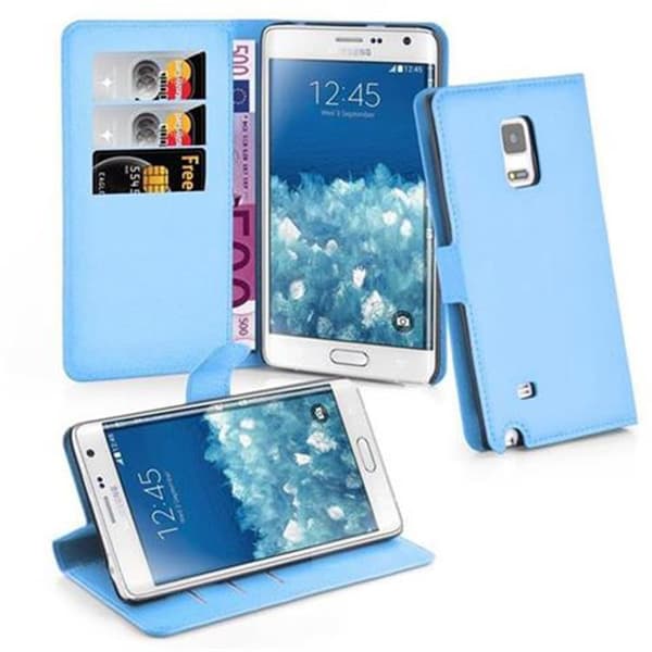 Samsung Galaxy NOTE EDGE Suojakotelo Lompakkokotelo Matkapuhelinkotelo Suojakuori jossa magneettisuljenta, jalusta-toiminto ja korttitasku