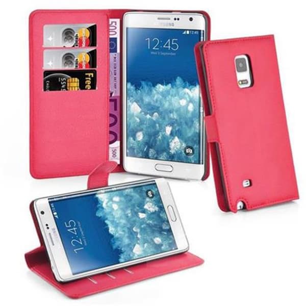 Samsung Galaxy NOTE EDGE Suojakotelo Lompakkokotelo Matkapuhelinkotelo Suojakuori jossa magneettisuljenta, jalusta-toiminto ja korttitasku