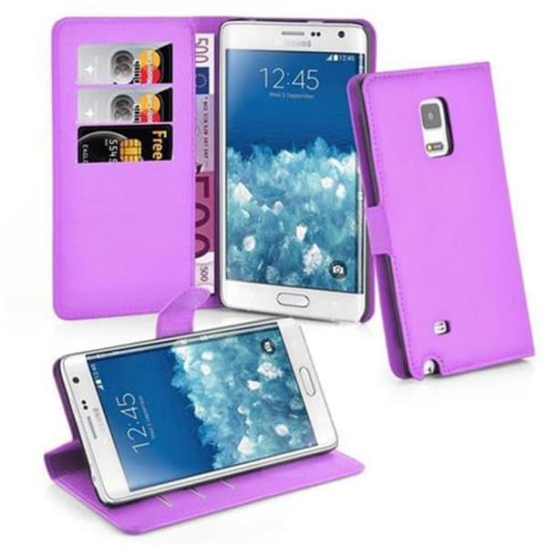 Samsung Galaxy NOTE EDGE Suojakotelo Lompakkokotelo Matkapuhelinkotelo Suojakuori jossa magneettisuljenta, jalusta-toiminto ja korttitasku