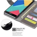 Miniatyrbild 6 av 7: Samsung Galaxy A5 2016 Plånboksfodral Fodral Skal Case med ståfunktion och kortficka i tvåfärgad design
