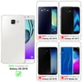Pikkukuva 4 / 11: Samsung Galaxy A5 2016 Suojakotelo Suojakuori  Lompakkokotelo Matkapuhelinkotelo jossa on jalusta-toiminto ja kaksivärinen korttitasku