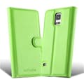 Miniatyrbild 6 av 6: Samsung Galaxy S5 / S5 NEO Plånboksfodral Fodral Skal Case med magnetisk stängning, ståfunktion och kortplats