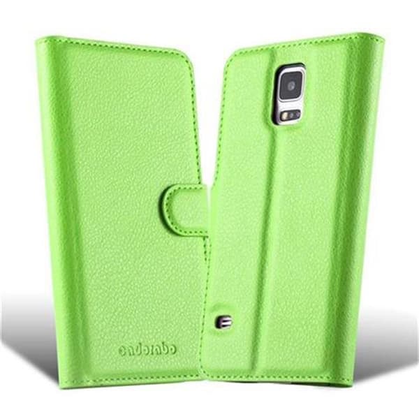 Samsung Galaxy S5 / S5 NEO Plånboksfodral Fodral Skal Case med magnetisk stängning, ståfunktion och kortplats