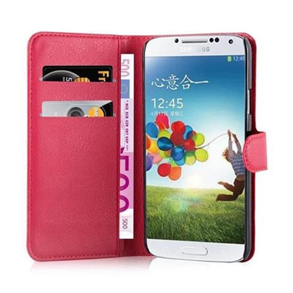 Samsung Galaxy S5 / S5 NEO Suojakotelo Lompakkokotelo Matkapuhelinkotelo Suojakuori jossa magneettisuljenta, jalusta-toiminto ja korttitasku