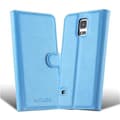 Miniatyrbild 6 av 6: Samsung Galaxy S5 / S5 NEO Plånboksfodral Fodral Skal Case med magnetisk stängning, ståfunktion och kortplats