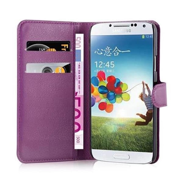 Samsung Galaxy S5 / S5 NEO Suojakotelo Lompakkokotelo Matkapuhelinkotelo Suojakuori jossa magneettisuljenta, jalusta-toiminto ja korttitasku