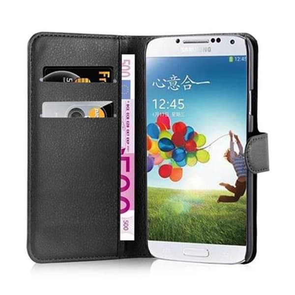 Deksel til Samsung Galaxy S5 / S5 NEO Lommebokdeksel med magnetisk lukking, stativfunksjon og kortlomme