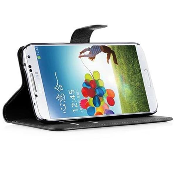 Deksel til Samsung Galaxy S5 / S5 NEO Lommebokdeksel med magnetisk lukking, stativfunksjon og kortlomme