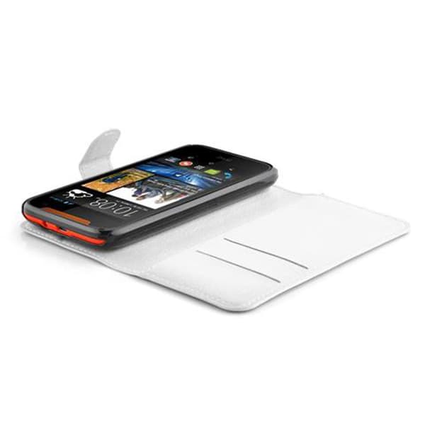 HTC Desire 310 Plånboksfodral Fodral Skal Case med magnetisk stängning, ståfunktion och kortplats