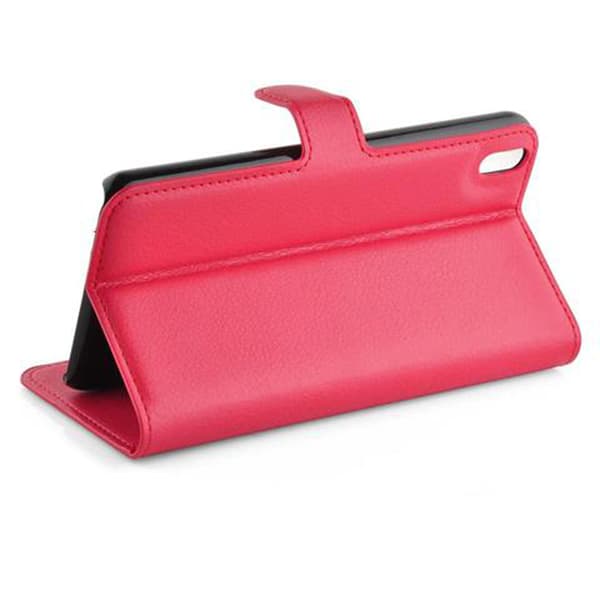 HTC Desire 816 Plånboksfodral Fodral Skal Case med magnetisk stängning, ståfunktion och kortplats