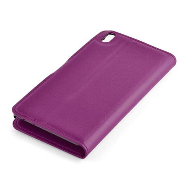 HTC Desire 816 Plånboksfodral Fodral Skal Case med magnetisk stängning, ståfunktion och kortplats