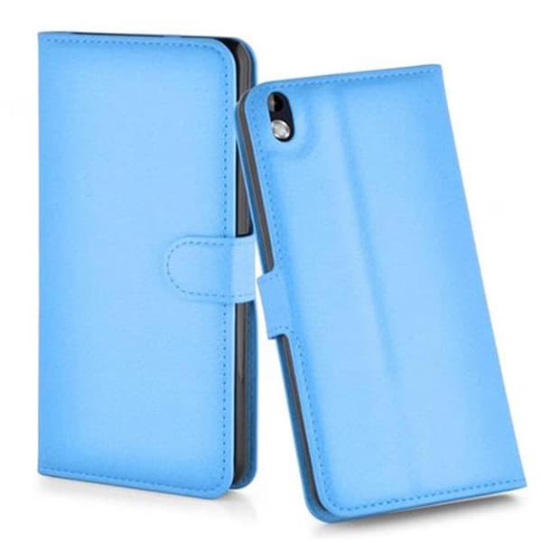 HTC Desire 816 Plånboksfodral Fodral Skal Case med magnetisk stängning, ståfunktion och kortplats