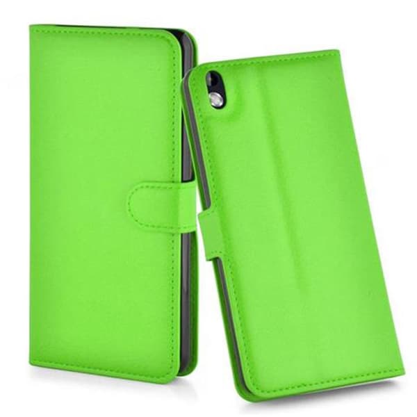 HTC Desire 816 Plånboksfodral Fodral Skal Case med magnetisk stängning, ståfunktion och kortplats