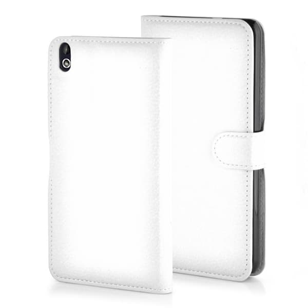 HTC Desire 816 Plånboksfodral Fodral Skal Case med magnetisk stängning, ståfunktion och kortplats
