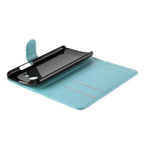 HTC ONE M8 MINI Plånboksfodral Fodral Skal Case med magnetisk stängning, ståfunktion och kortplats