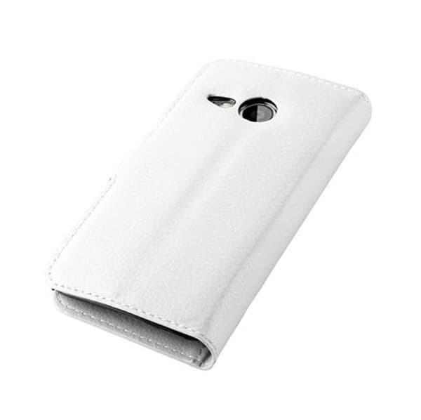 HTC ONE M8 MINI Plånboksfodral Fodral Skal Case med magnetisk stängning, ståfunktion och kortplats