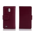 Miniatyrbild 3 av 3: Huawei ASCEND G700 Skal Fodral Plånboksfodral Case Skyddsfodral i texturerat konstläder och kortficka
