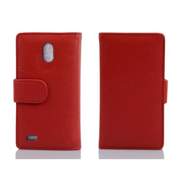 Huawei ASCEND G700 Skal Fodral Plånboksfodral Case Skyddsfodral i texturerat konstläder och kortficka
