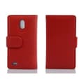 Miniatyrbild 3 av 3: Huawei ASCEND G700 Skal Fodral Plånboksfodral Case Skyddsfodral i texturerat konstläder och kortficka