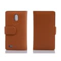 Miniatyrbild 3 av 3: Huawei ASCEND G700 Skal Fodral Plånboksfodral Case Skyddsfodral i texturerat konstläder och kortficka