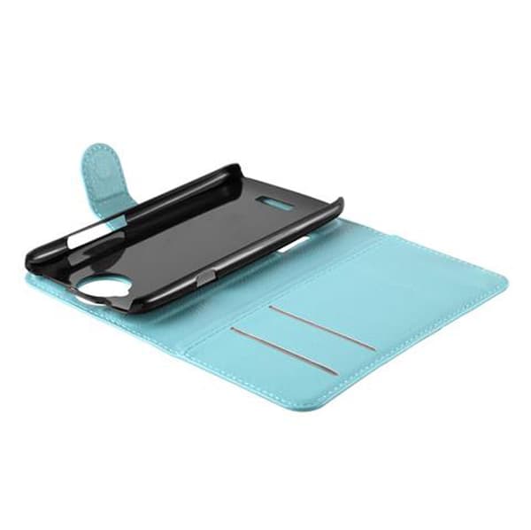 HTC ONE X / X+ Plånboksfodral Fodral Skal Case med magnetisk stängning, ståfunktion och kortplats