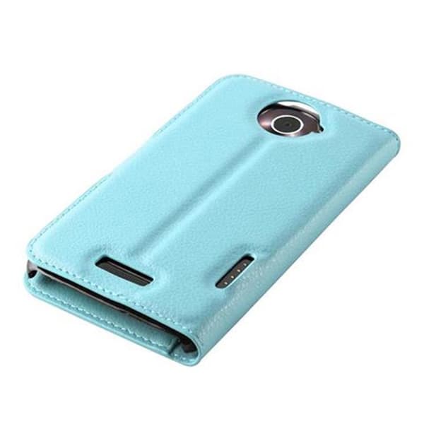 HTC ONE X / X+ Suojakotelo Lompakkokotelo Matkapuhelinkotelo Suojakuori jossa magneettisuljenta, jalusta-toiminto ja korttitasku