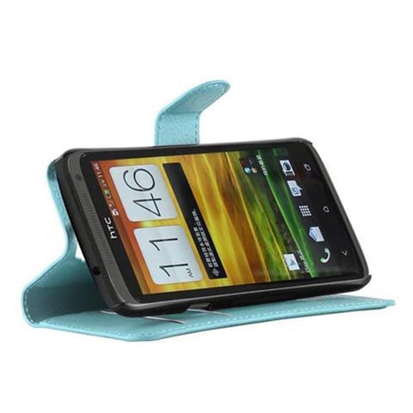 HTC ONE X / X+ Suojakotelo Lompakkokotelo Matkapuhelinkotelo Suojakuori jossa magneettisuljenta, jalusta-toiminto ja korttitasku