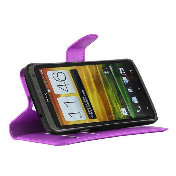 HTC ONE X / X+ Suojakotelo Lompakkokotelo Matkapuhelinkotelo Suojakuori jossa magneettisuljenta, jalusta-toiminto ja korttitasku