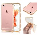 Miniatyrbilde 1 av 4: Silikondeksel til iPhone 6 / 6S Beskyttelsesdeksel av fleksibelt TPU-silikon i strass design