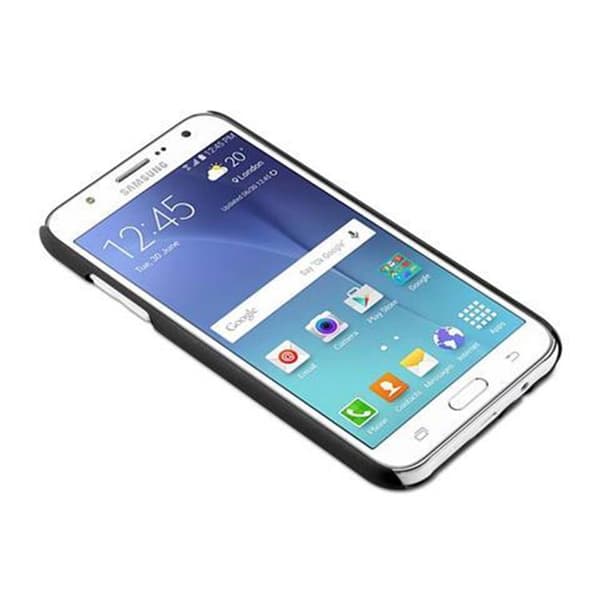 Samsung Galaxy J7 2015 Fodral Mobilskydd Skal i blommig Paisley Henna-design mot repor och stötar