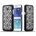 Miniatyrbild 1 av 5: Samsung Galaxy J7 2015 Fodral Mobilskydd Skal i blommig Paisley Henna-design mot repor och stötar