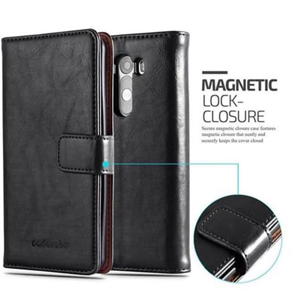 LG G3 Plånboksfodral Skal Mobilskyddmed magnetisk stängning, ståfunktion och kortficka