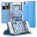 Pikkukuva 1 / 6: Apple iPhone 5 / 5S / SE 2016 Suojakotelo Lompakkokotelo Matkapuhelinkotelo Suojakuori jossa magneettisuljenta, jalusta-toiminto ja korttitasku