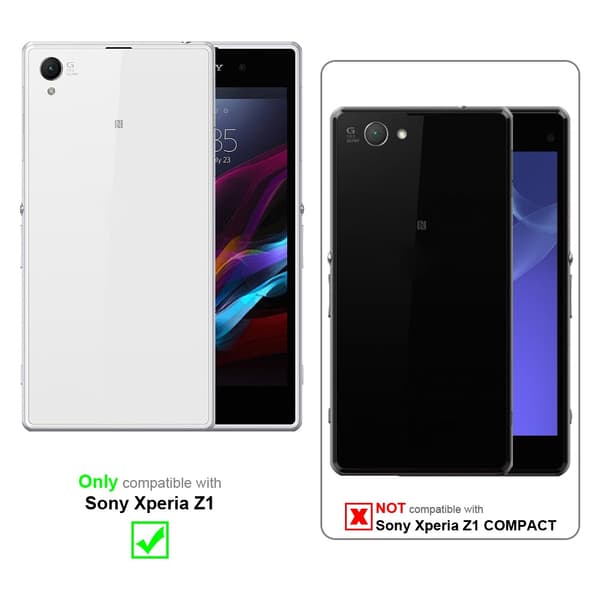 Sony Xperia Z1 Lompakkokotelo Suojakotelo Matkapuhelinkotelo Suojakuori kuvioitua keinonahkaa ja korttitasku