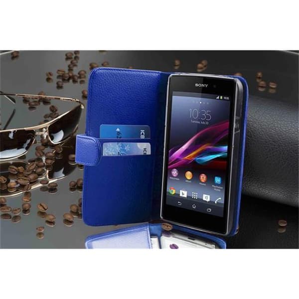 Sony Xperia Z1 Lompakkokotelo Suojakotelo Matkapuhelinkotelo Suojakuori kuvioitua keinonahkaa ja korttitasku