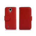 Miniatyrbild 3 av 4: Samsung Galaxy S4 MINI Skal Fodral Plånboksfodral Case Skyddsfodral i texturerat konstläder och kortficka