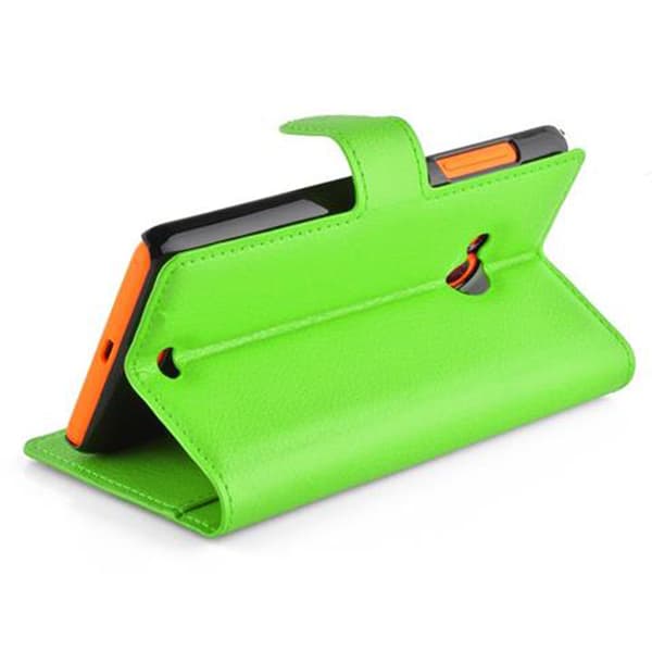 Nokia Lumia 535 Plånboksfodral Fodral Skal Case med magnetisk stängning, ståfunktion och kortplats