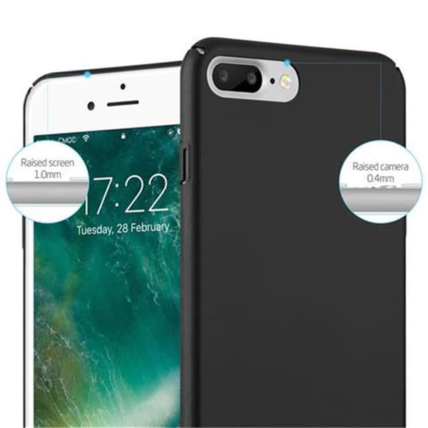 Apple iPhone 7 PLUS / 7S PLUS / 8 PLUS Suojakuori Hard Case Suojakotelo metallin näköinen suojus naarmuja ja iskuja vastaan
