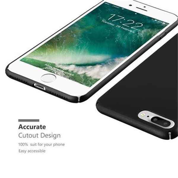 Apple iPhone 7 PLUS / 7S PLUS / 8 PLUS Suojakuori Hard Case Suojakotelo metallin näköinen suojus naarmuja ja iskuja vastaan