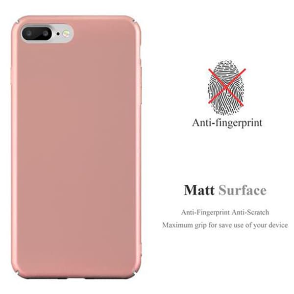 Apple iPhone 7 PLUS / 7S PLUS / 8 PLUS Suojakuori Hard Case Suojakotelo metallin näköinen suojus naarmuja ja iskuja vastaan