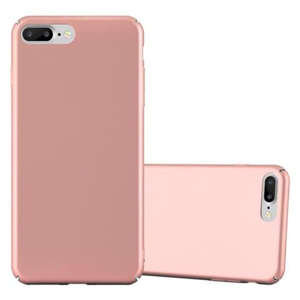 Apple iPhone 7 PLUS / 7S PLUS / 8 PLUS Suojakuori Hard Case Suojakotelo metallin näköinen suojus naarmuja ja iskuja vastaan METALLI ROSE GOLD