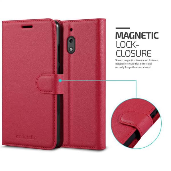 Nokia 2.1 Plånboksfodral Fodral Skal Case med magnetisk stängning, ståfunktion och kortplats