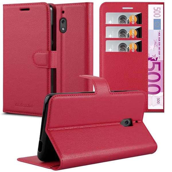 Nokia 2.1 Plånboksfodral Fodral Skal Case med magnetisk stängning, ståfunktion och kortplats