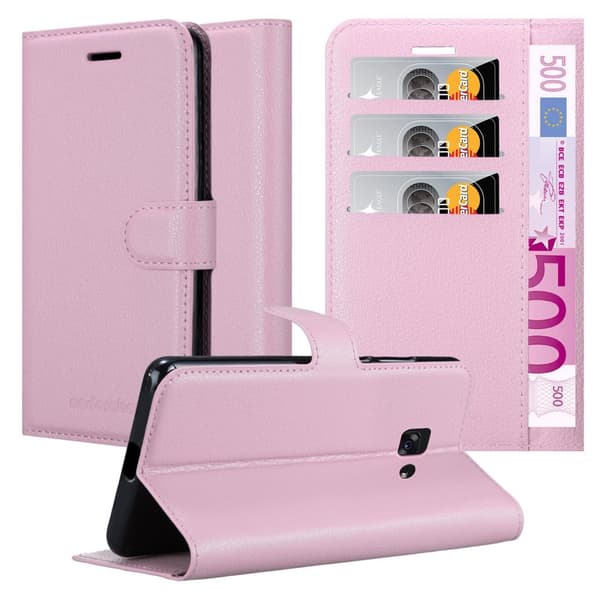 Samsung Galaxy A3 2017 Plånboksfodral Fodral Skal Case med magnetisk stängning, ståfunktion och kortplats