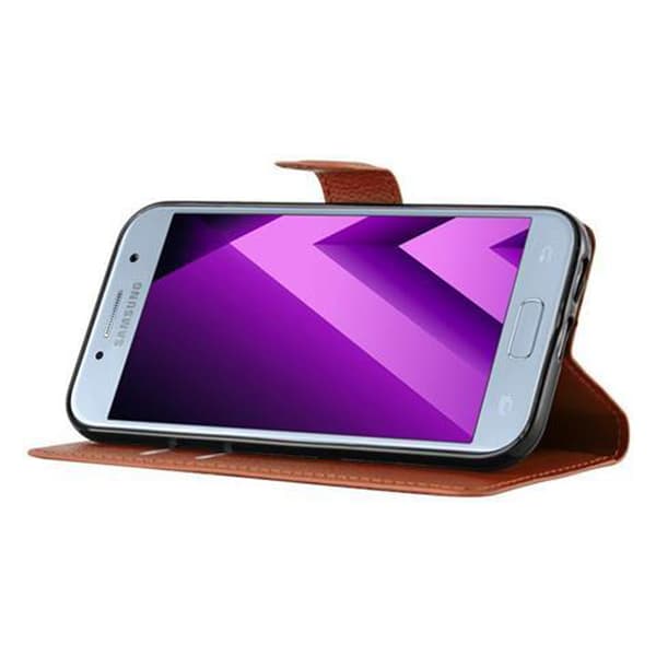 Samsung Galaxy A5 2017 Plånboksfodral Fodral Skal Case med magnetisk stängning, ståfunktion och kortplats