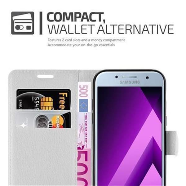 Samsung Galaxy A5 2017 Plånboksfodral Fodral Skal Case med magnetisk stängning, ståfunktion och kortplats
