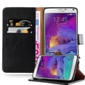 Miniatyrbild 1 av 6: Samsung Galaxy NOTE 4 Plånboksfodral Skal Mobilskyddmed magnetisk stängning, ståfunktion och kortficka