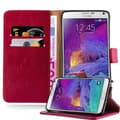 Pikkukuva 1 / 6: Samsung Galaxy NOTE 4 Suojakotelo Suojakuori Lompakkokotelo Matkapuhelinkotelo jossa magneettisuljenta, jalusta-toiminto ja korttitasku